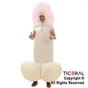 DISFRAZ INFLABLE PENE ADULTO 2.4 MT X 1